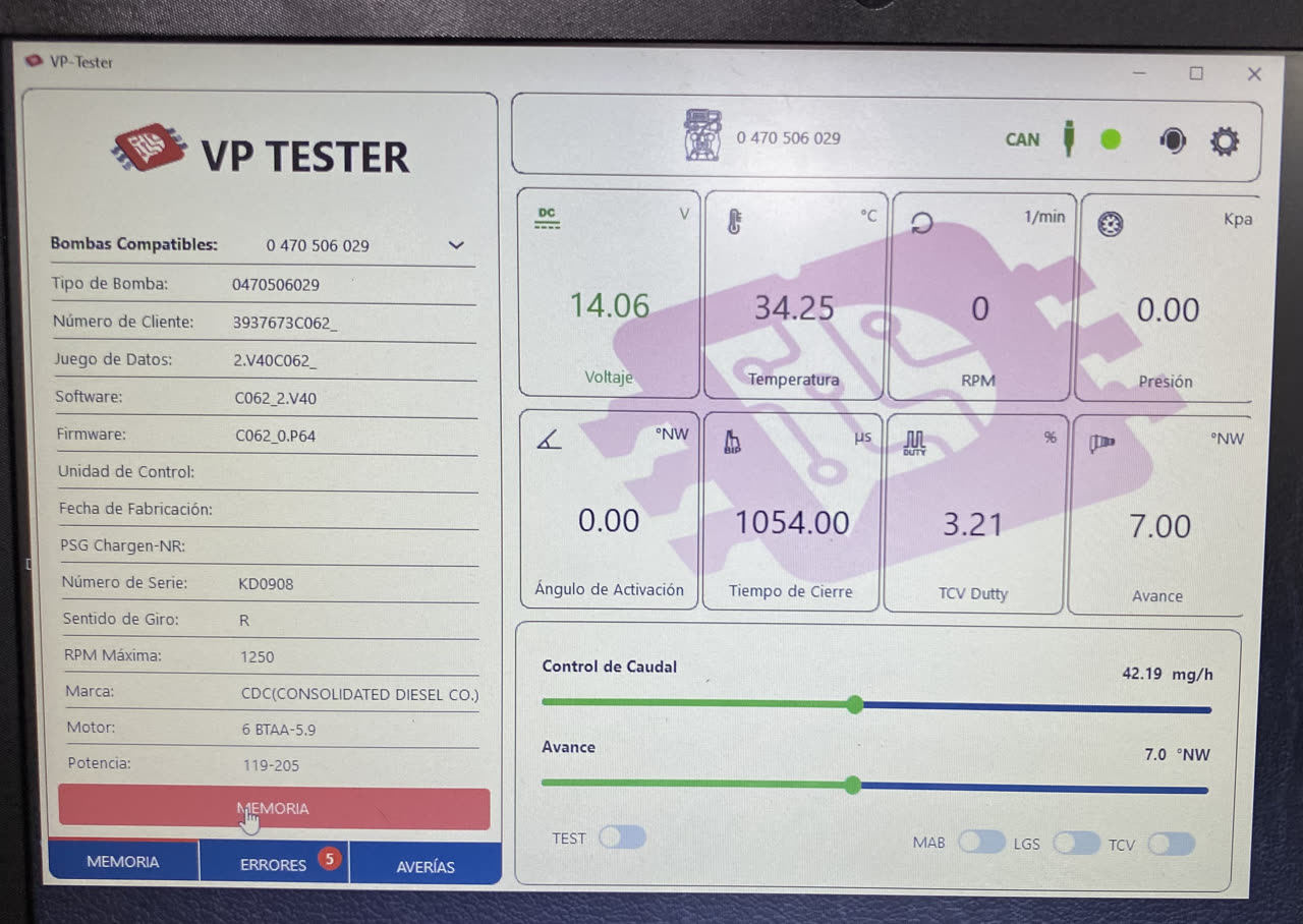 Laboratorio Diesel Electronic Laditronic